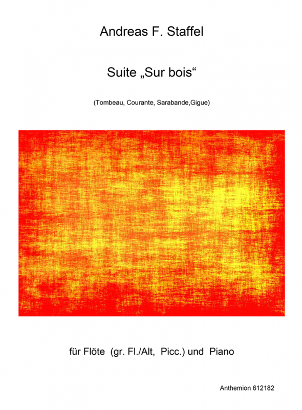 Deckblatt der Suite 'Sur bois'